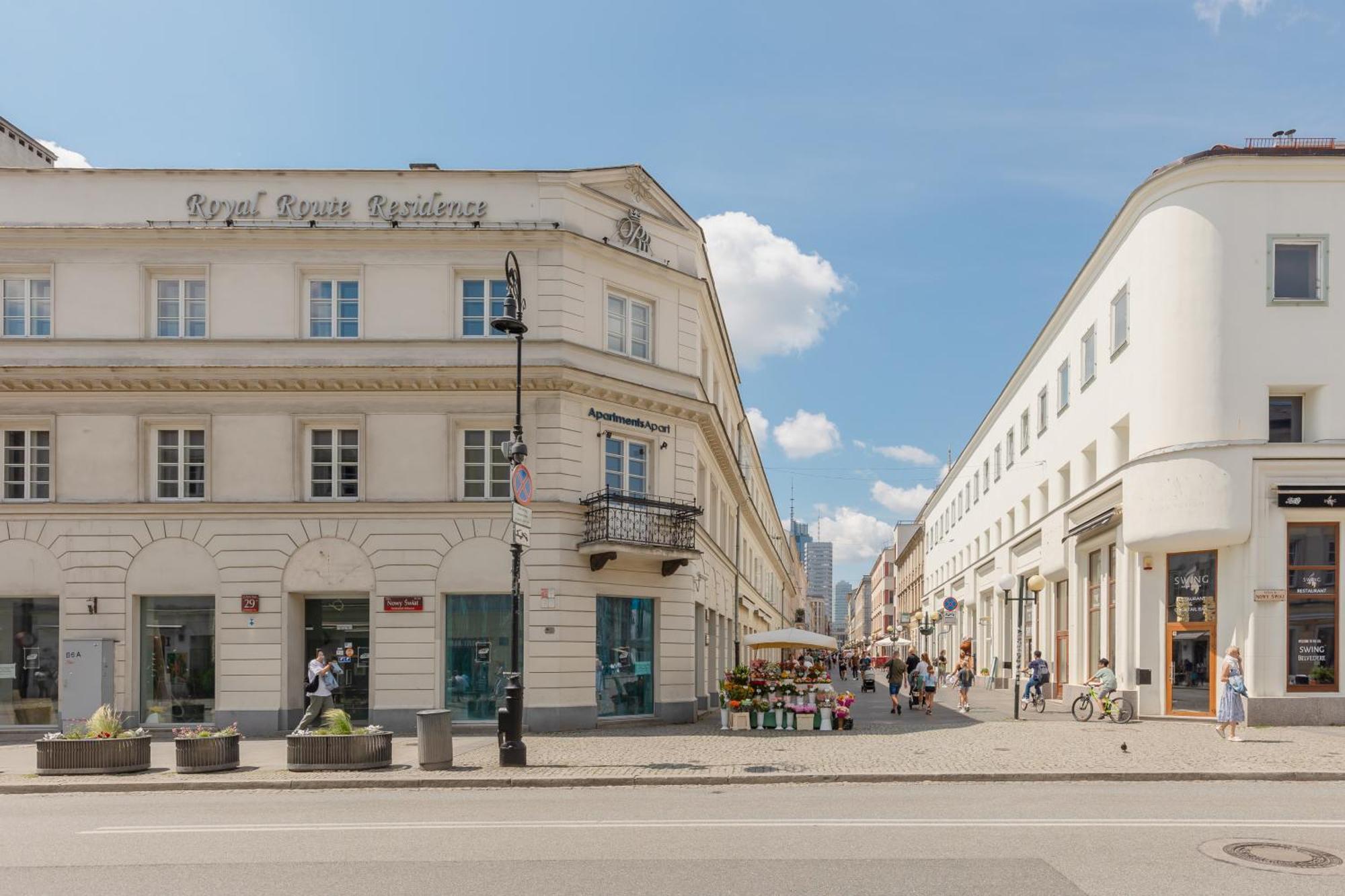 City Center Aparthotel Chmielna By Noclegi Renters Varsovia Exterior foto